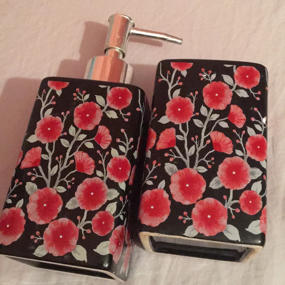 Toothbrush and soap holder